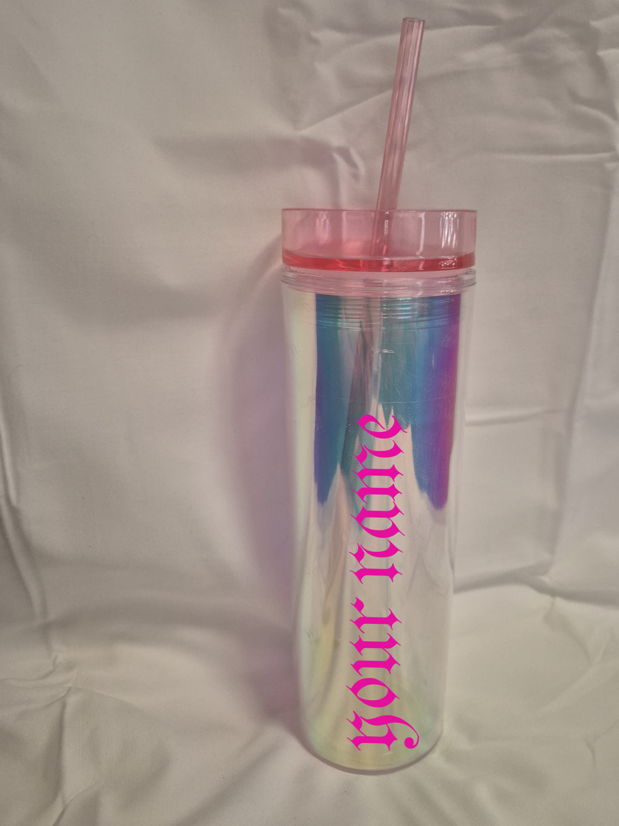 Iridescent Slim Tumbler 16oz