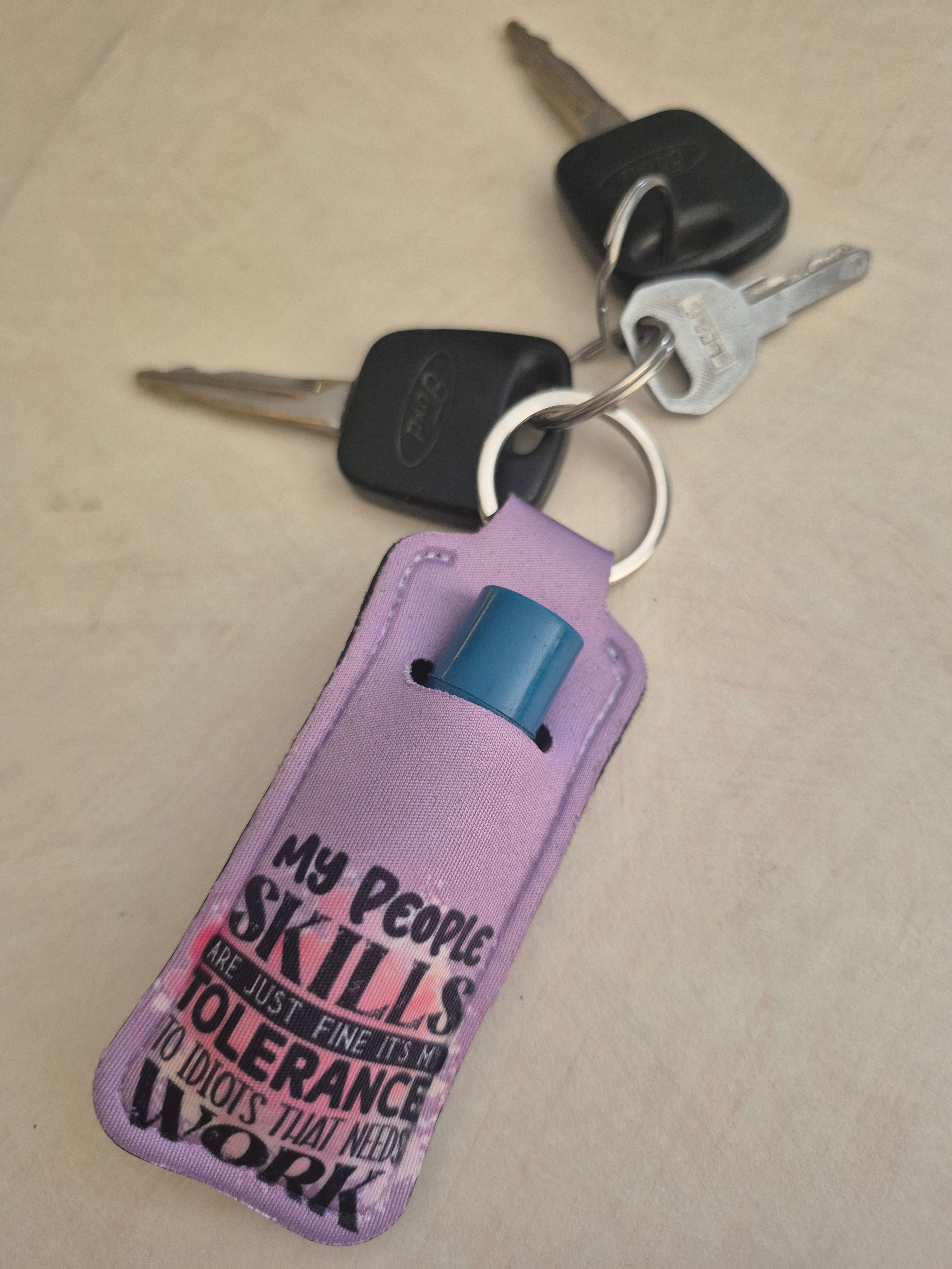 Keychain (Chapstick Holder)