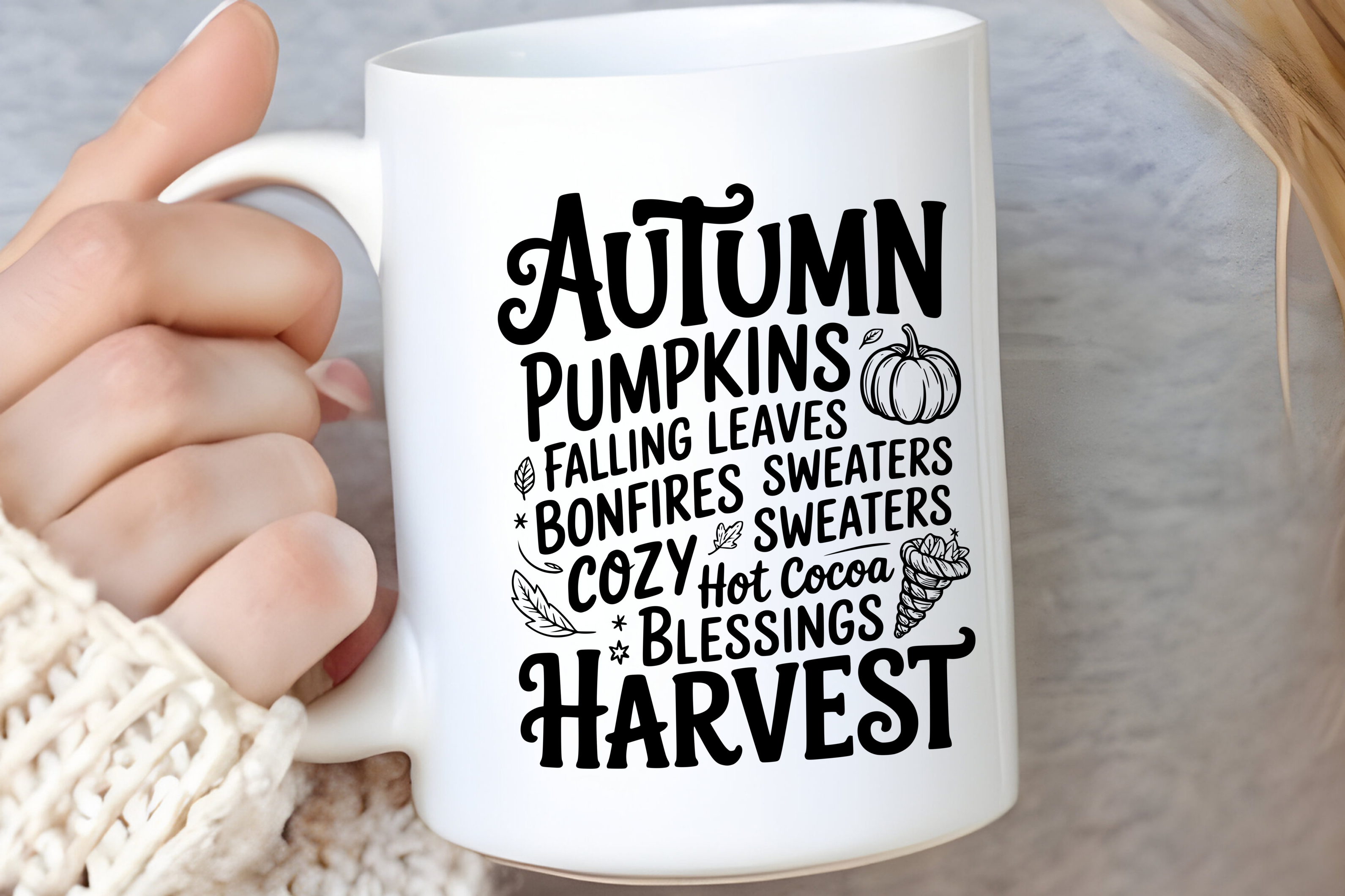 Coffee Cup Autumn Inspired