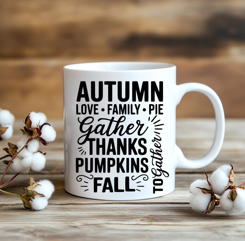 Coffee Cup Thanksgiving Inspired