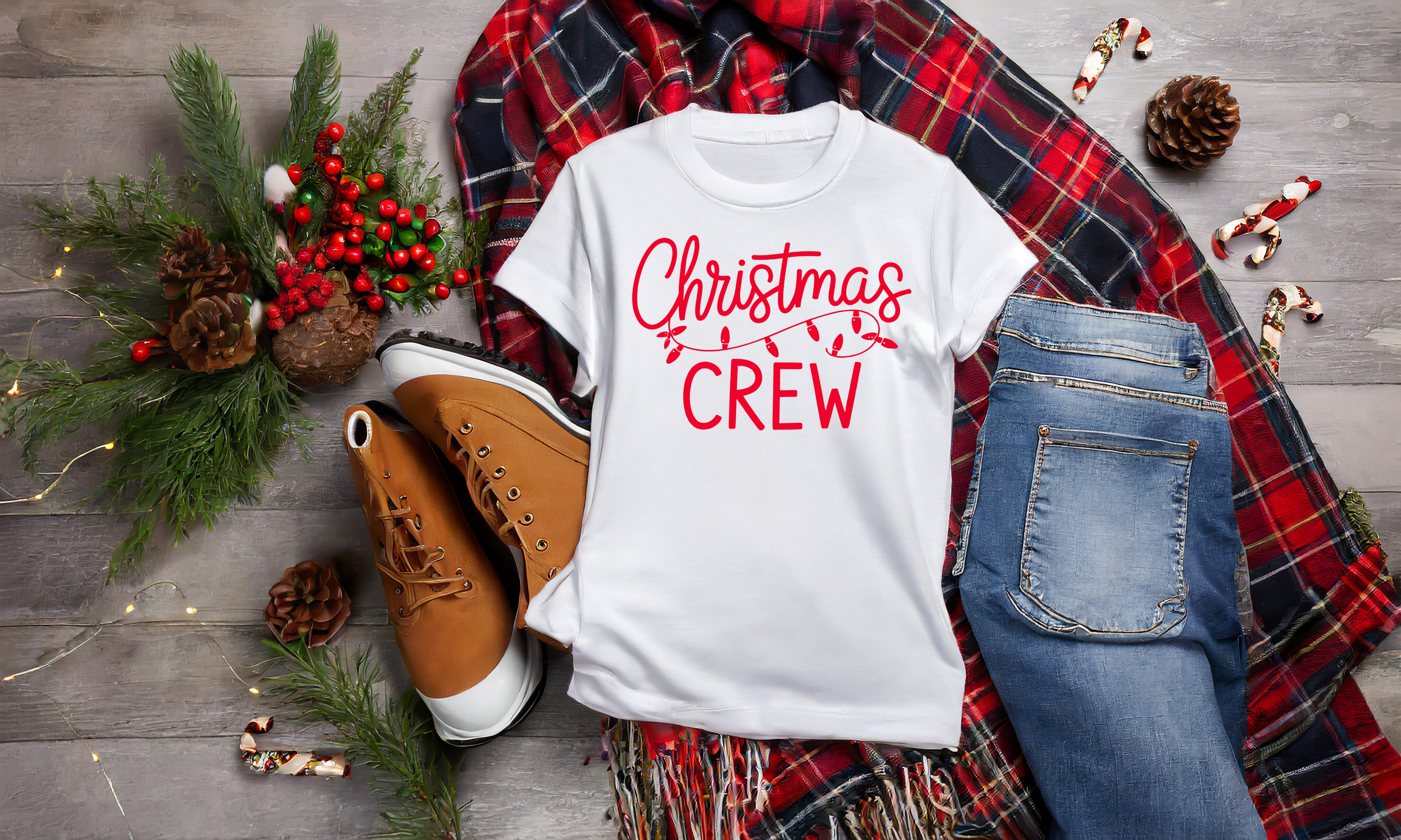 T-Shirt Christmas Crew
