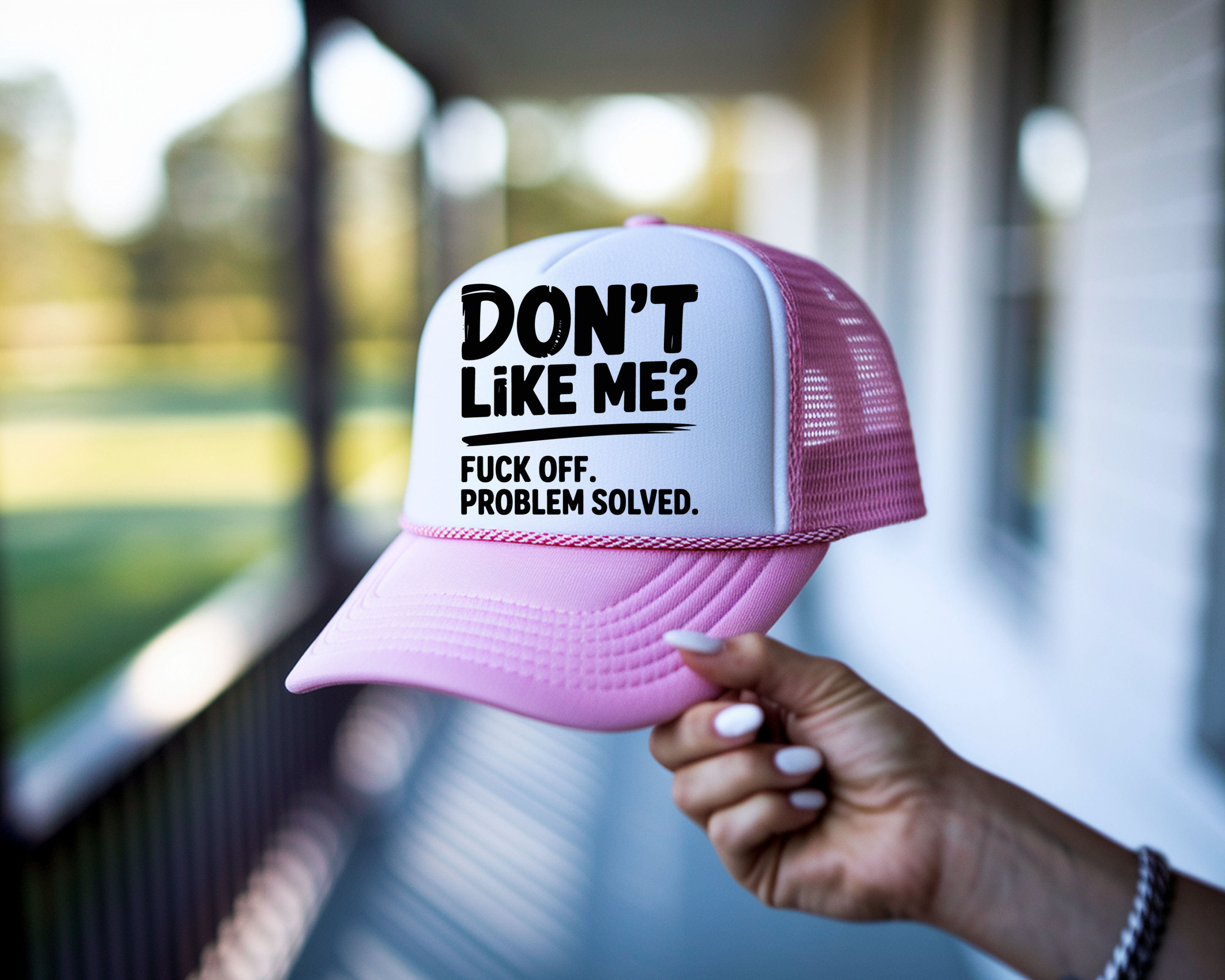 Mesh Back Hat Don't Like Me?