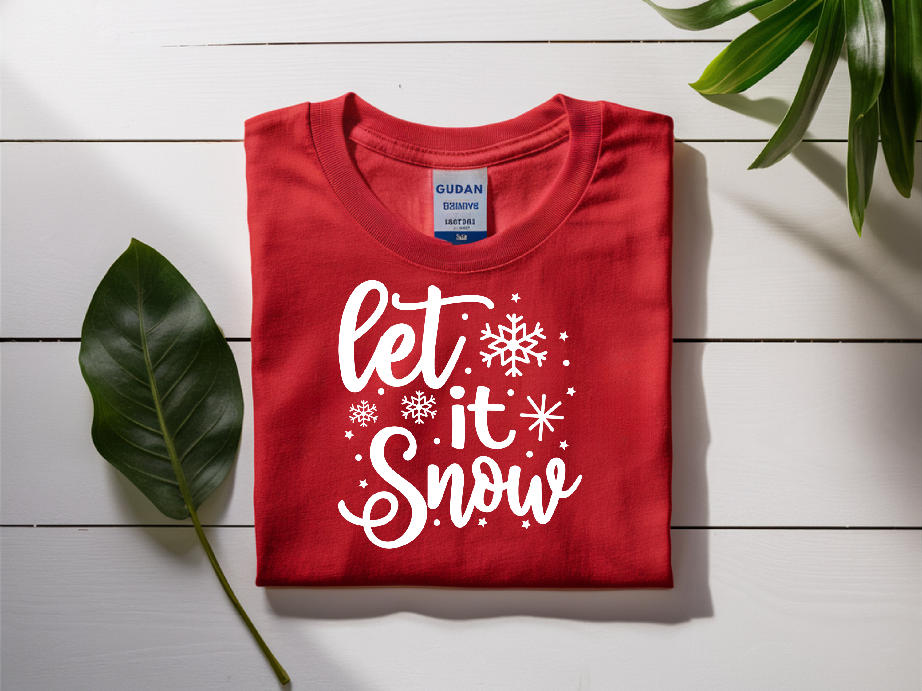 T-Shirt Let it Snow