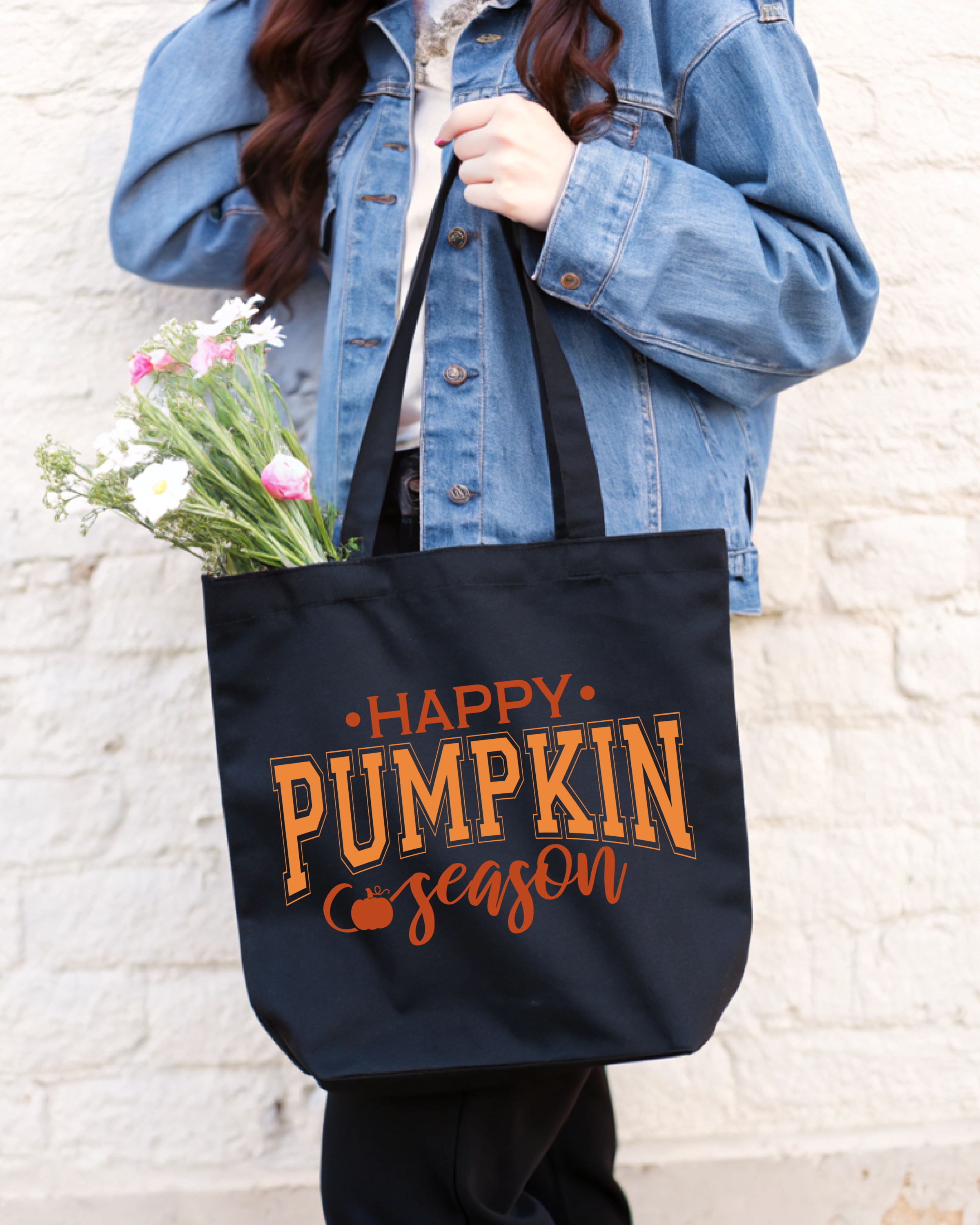 Tote Bag Happy Pumpkin Season