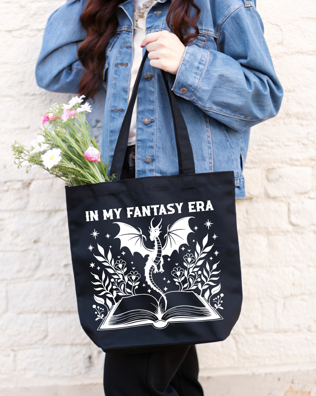 Tote Bag Dragon in My Fantasy Era