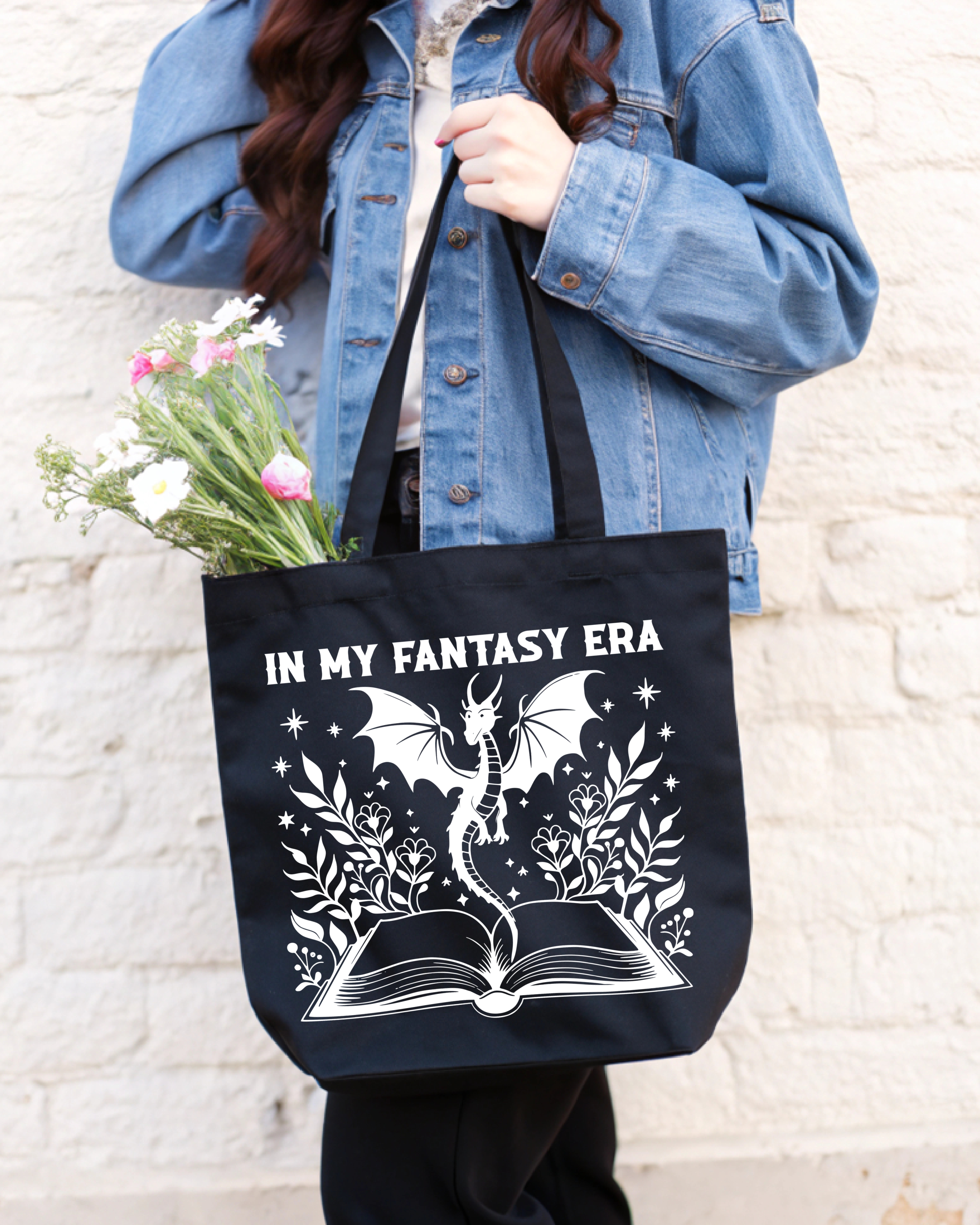 Tote Bag Dragon in My Fantasy Era