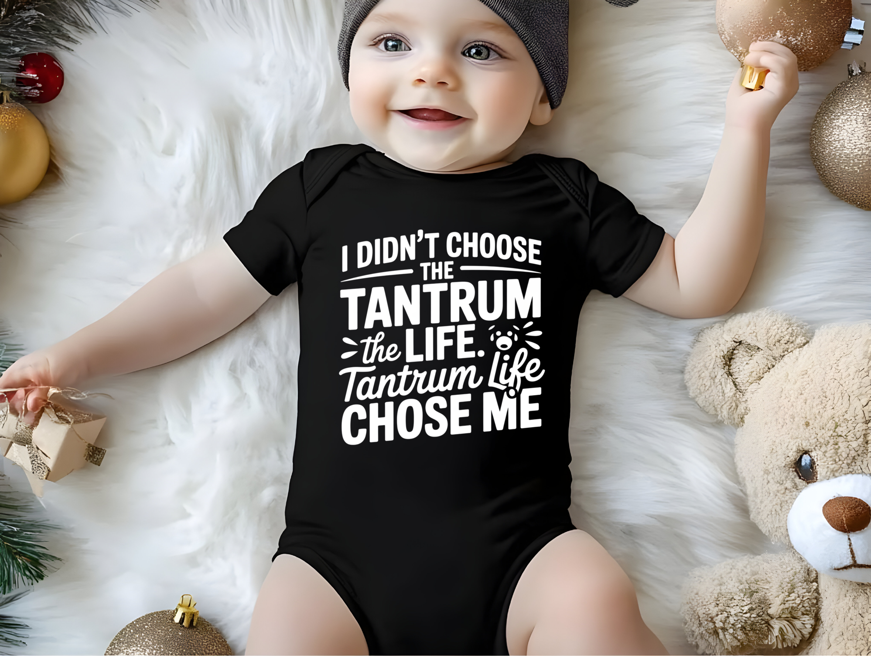 Onesie Short Sleeve The Tantrum Life Chose Me