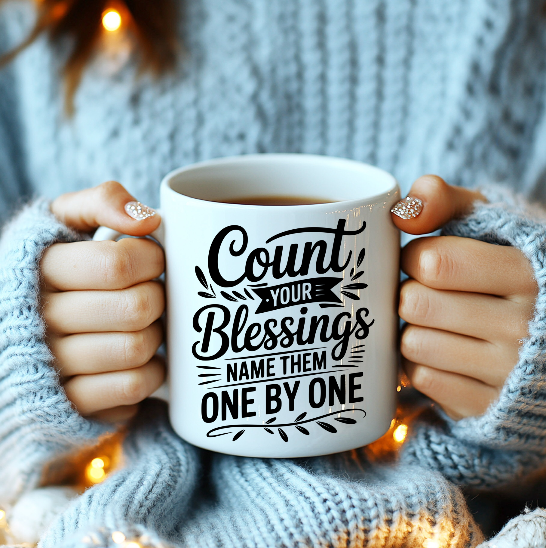 Coffee Cup Count Your Blessings