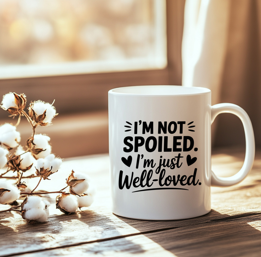 Coffee Mug Im not Spoiled Just Well Loved