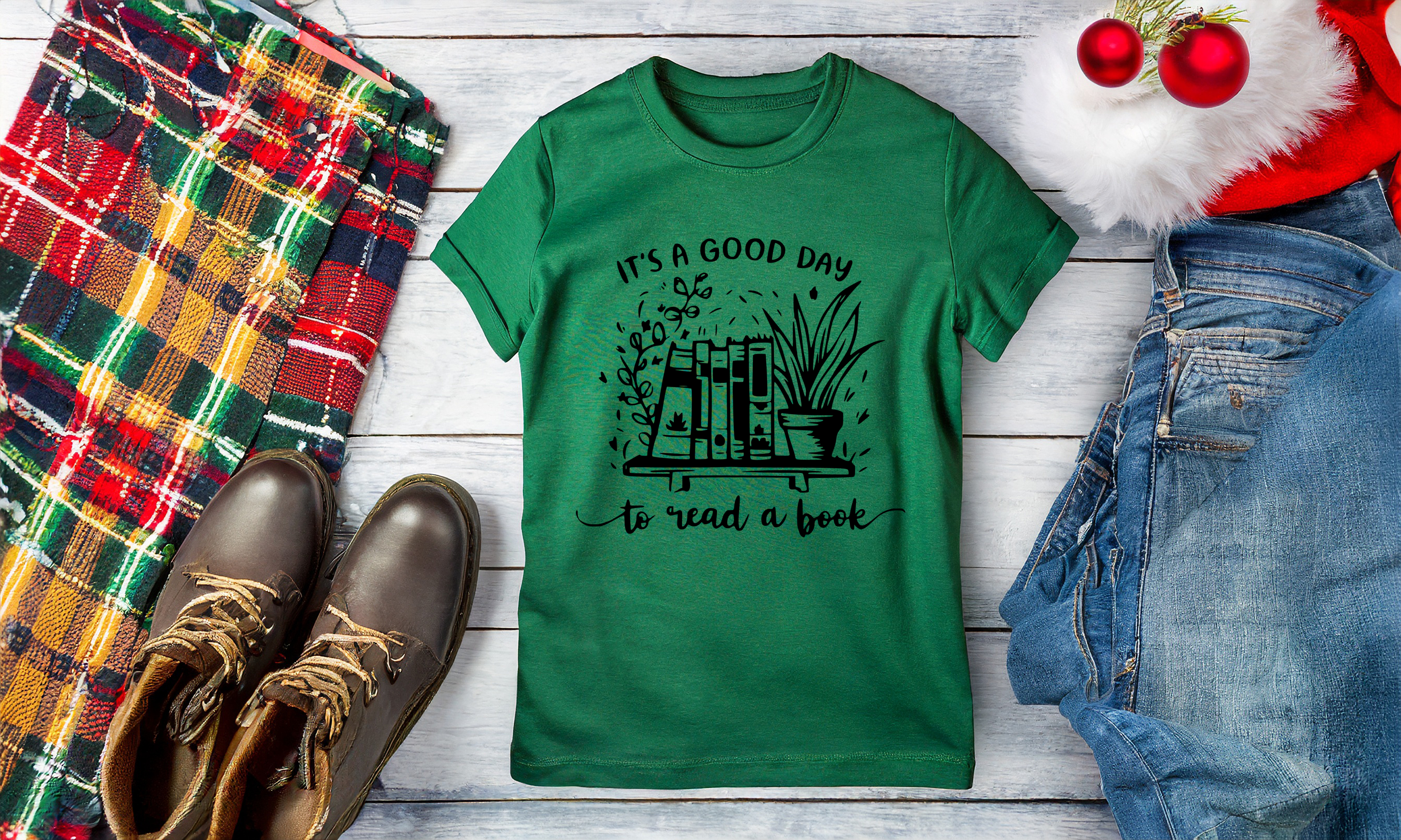 T-Shirt Its a Good Day to Read a Book