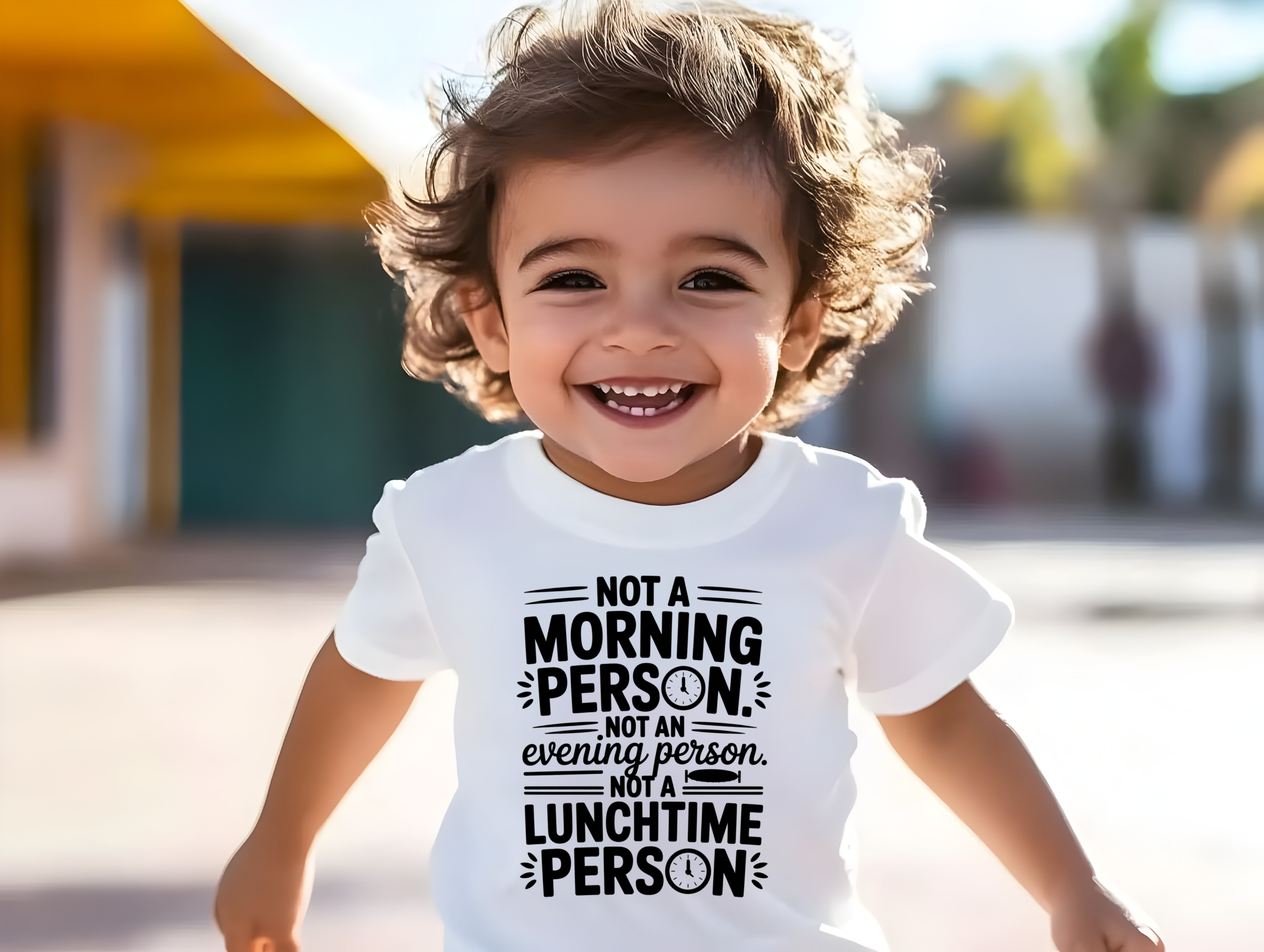Short Sleeve T-shirt Im not a morning person either