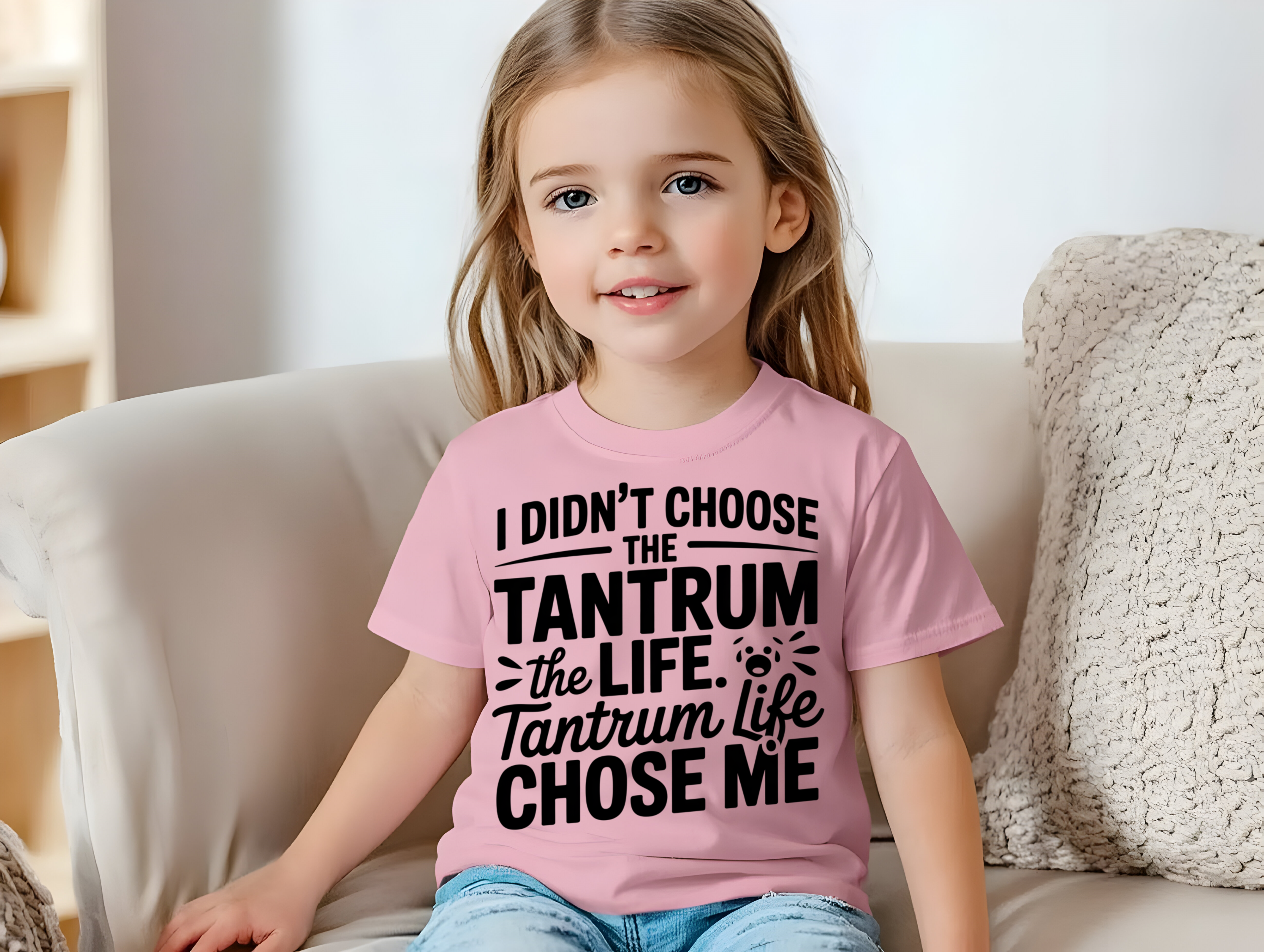 Short Sleeve T-shirt Tantrum life chose me