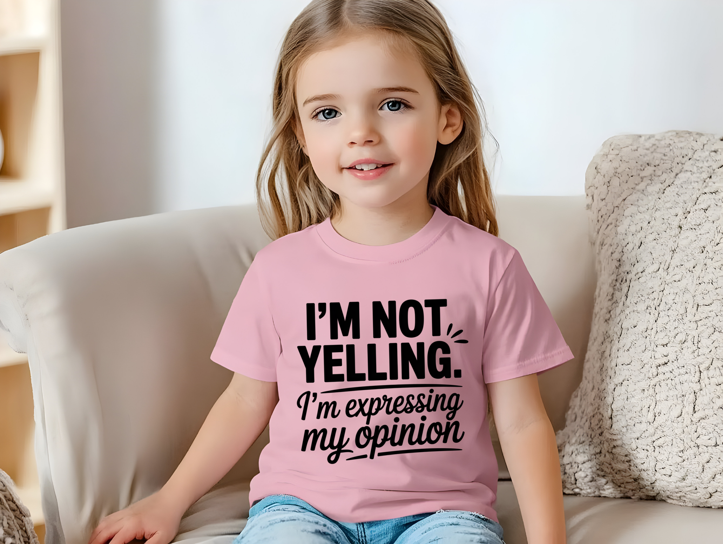 Short Sleeve T-shirt I'm not yelling I'm expressing my opinion