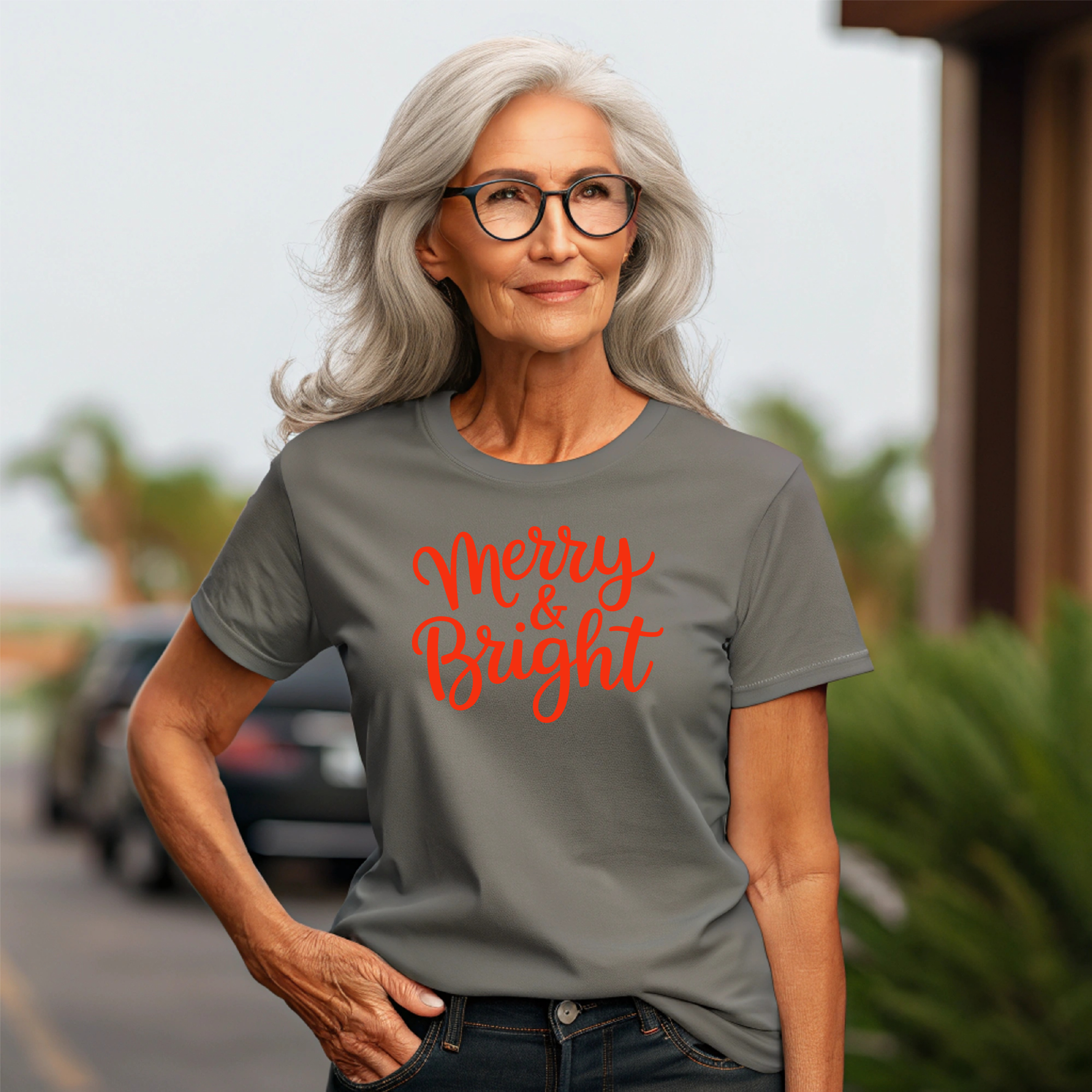 T-Shirt Merry and Bright