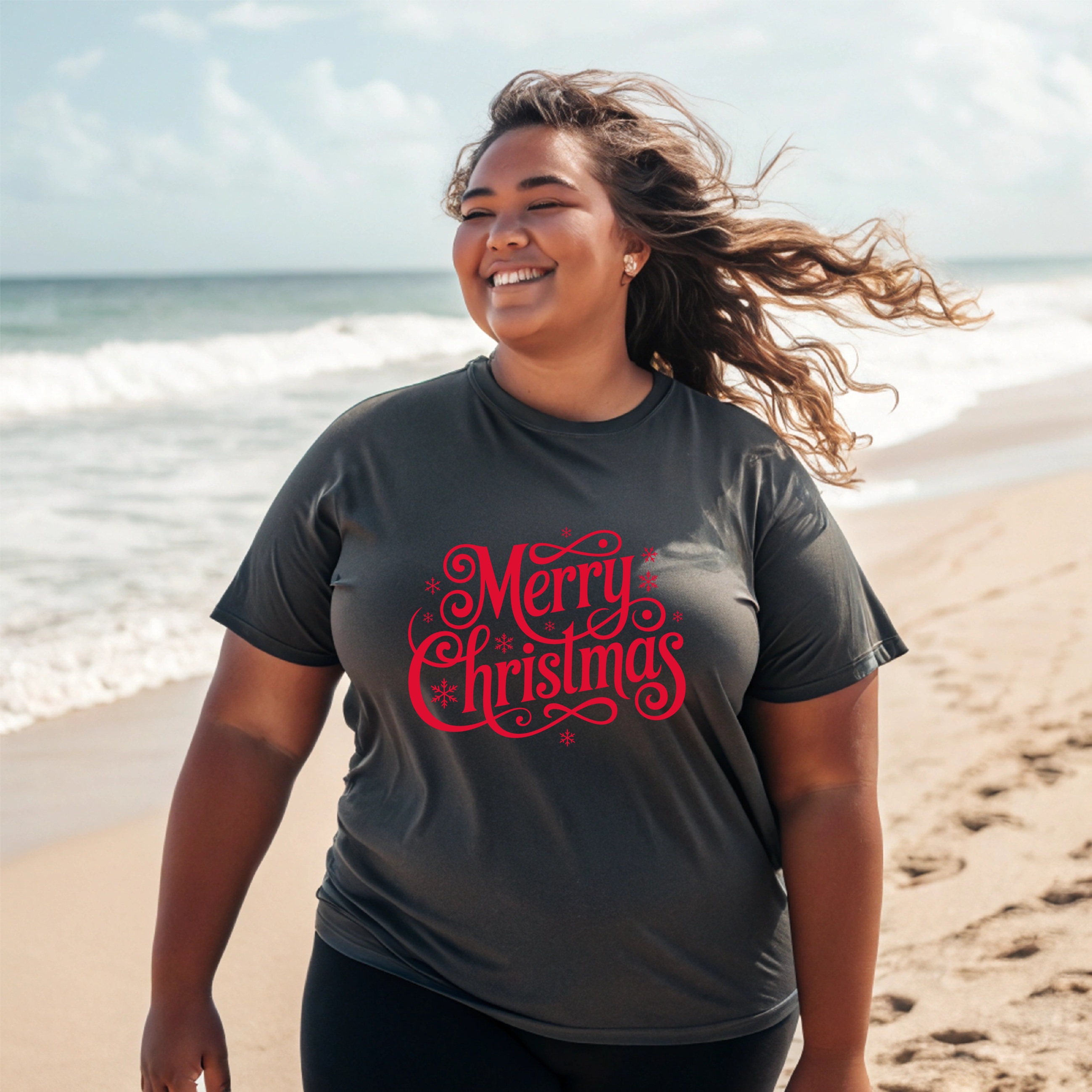 T-Shirt Merry Christmas w Infinity Sign