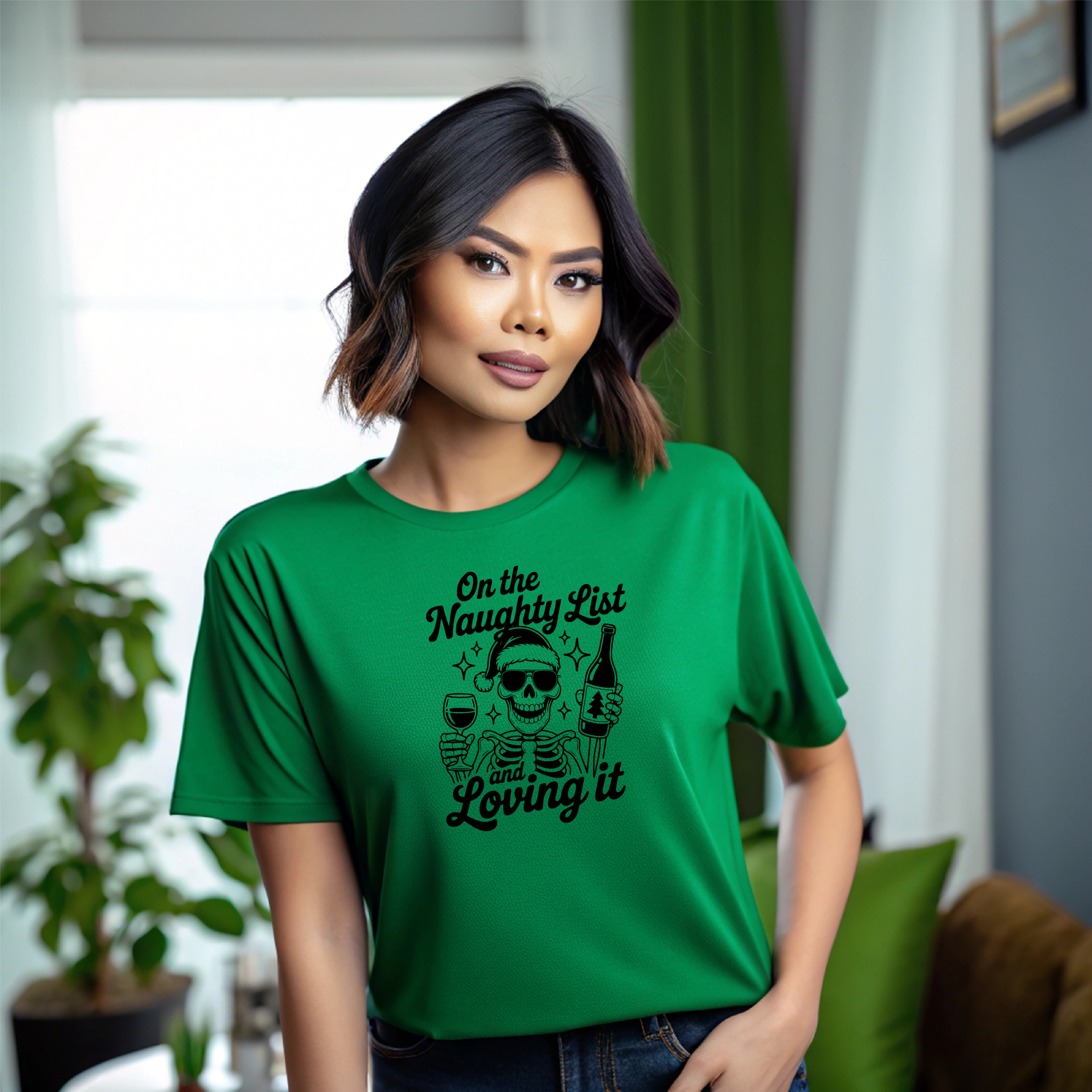 T-Shirt Im on the Naughty List and Loving It