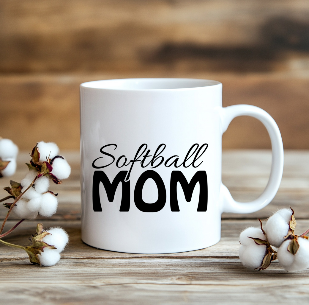coffee cup softball mom