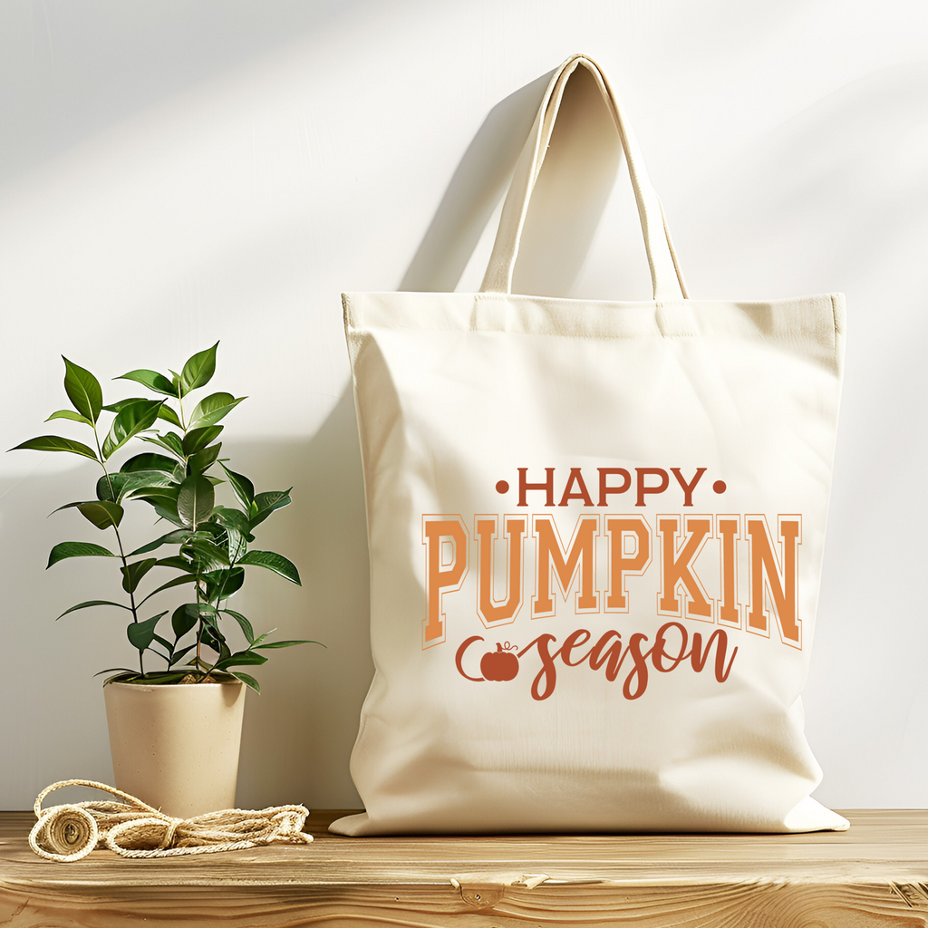 Tote Bag Happy Pumpkin Season