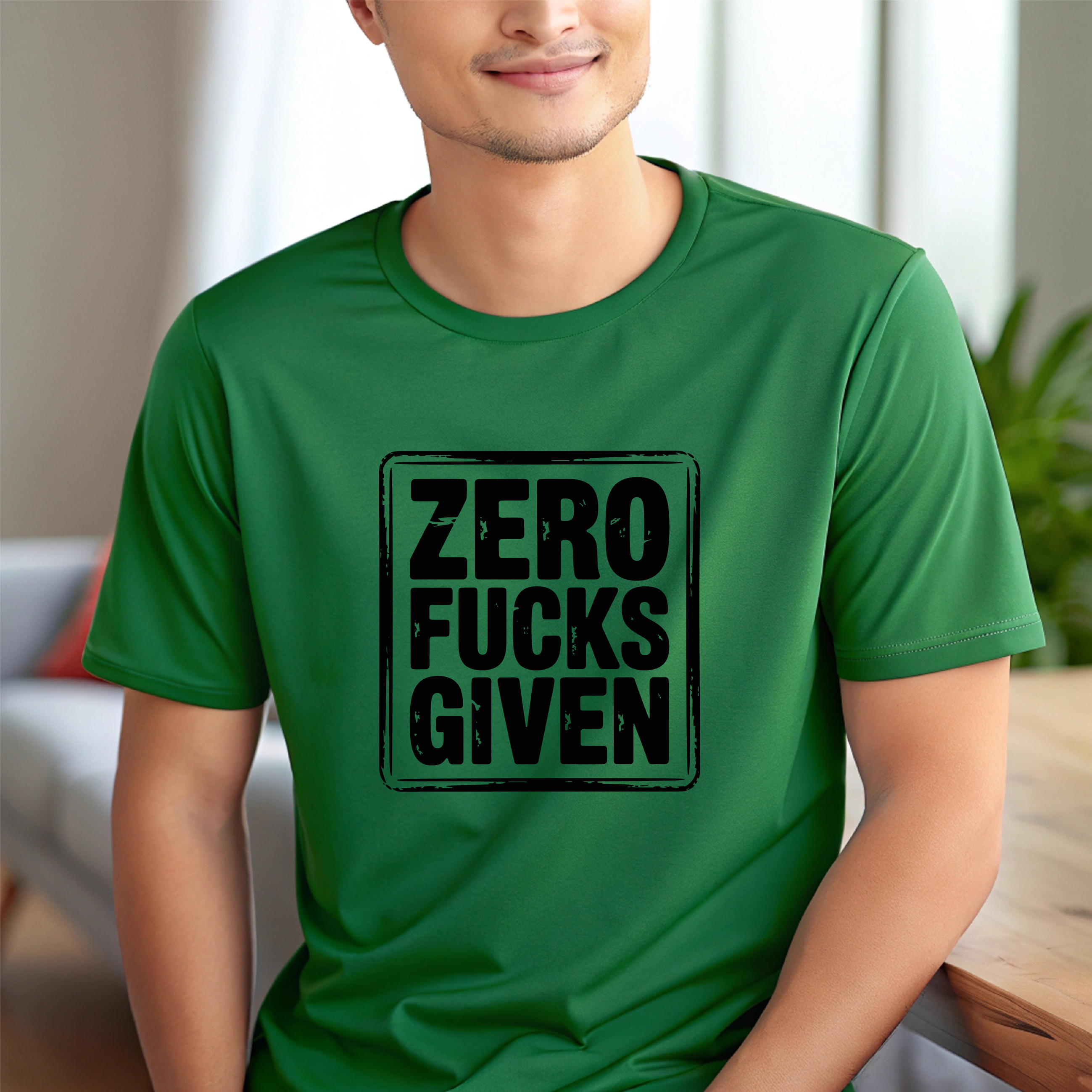 T-Shirt Zero Fucks Given